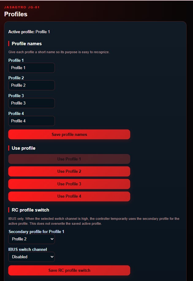 JG-01 interface teaser screenshot